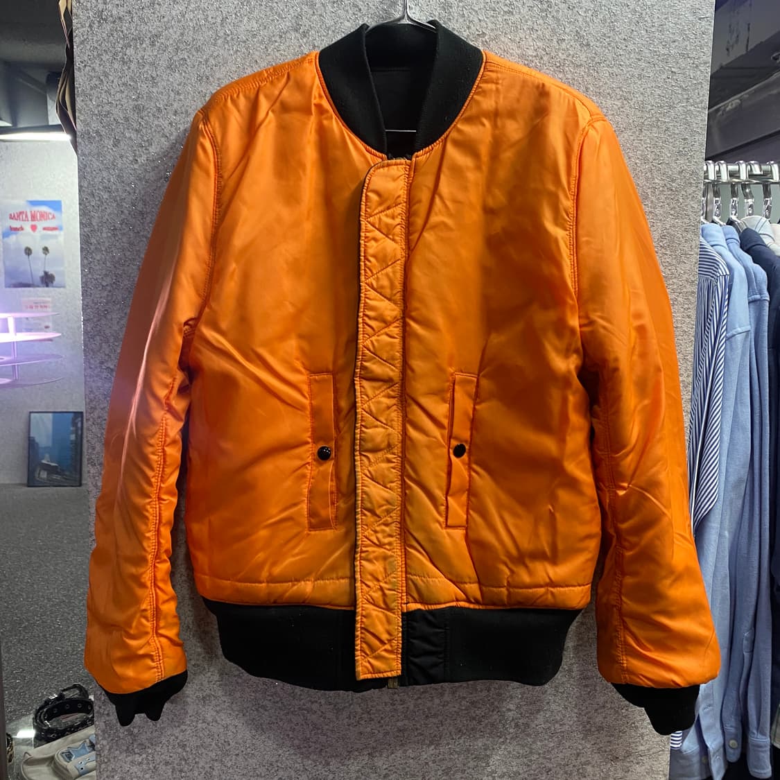 알파 인더스트리 MA-1 리버시블 플라이트 자켓 B3887 상품이미지5