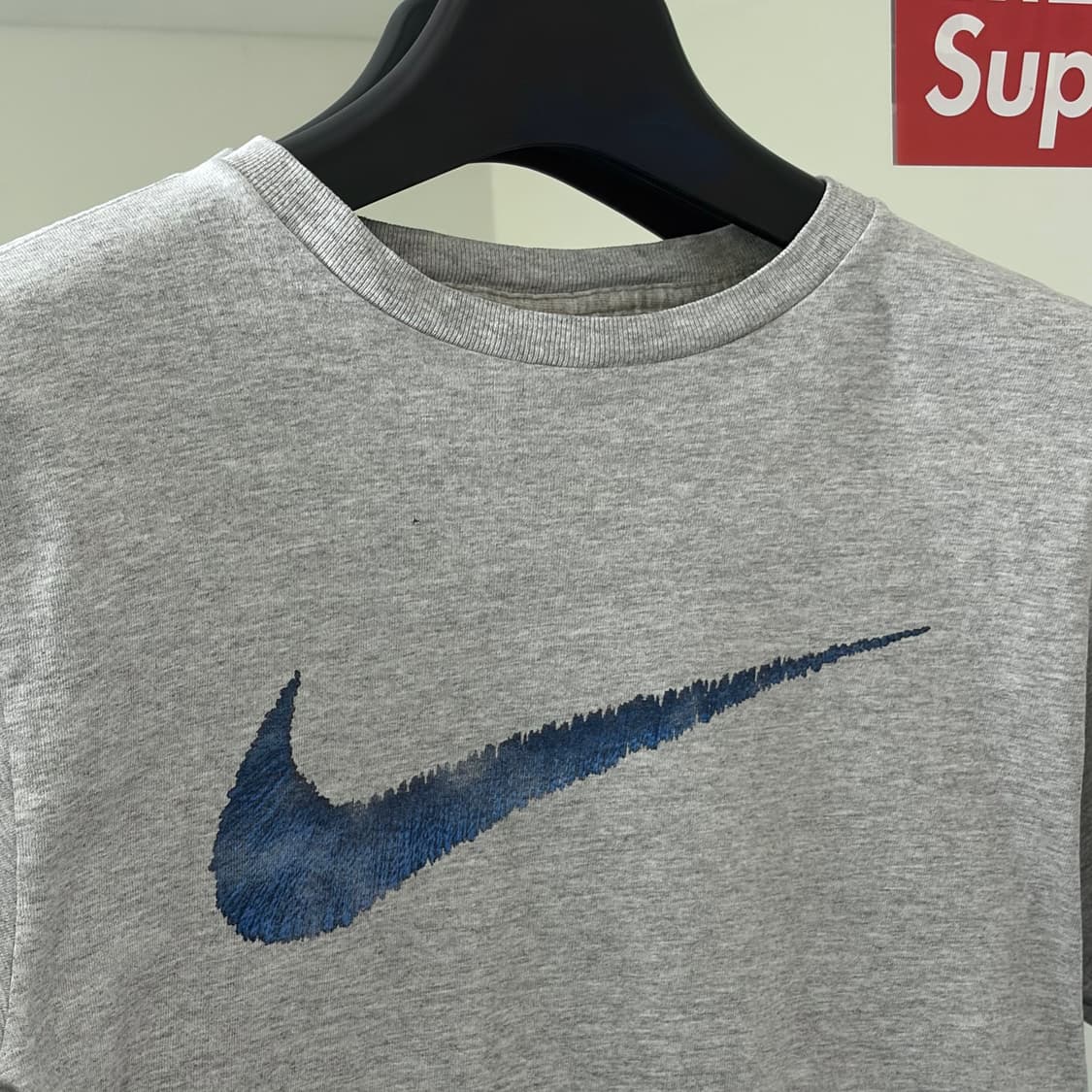 90s USA 올드나이키 scribble swoosh 티셔츠 상품이미지1