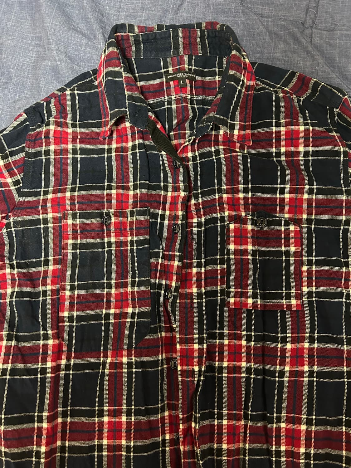 엔지니어드 가먼츠 체크 셔츠 상품이미지1