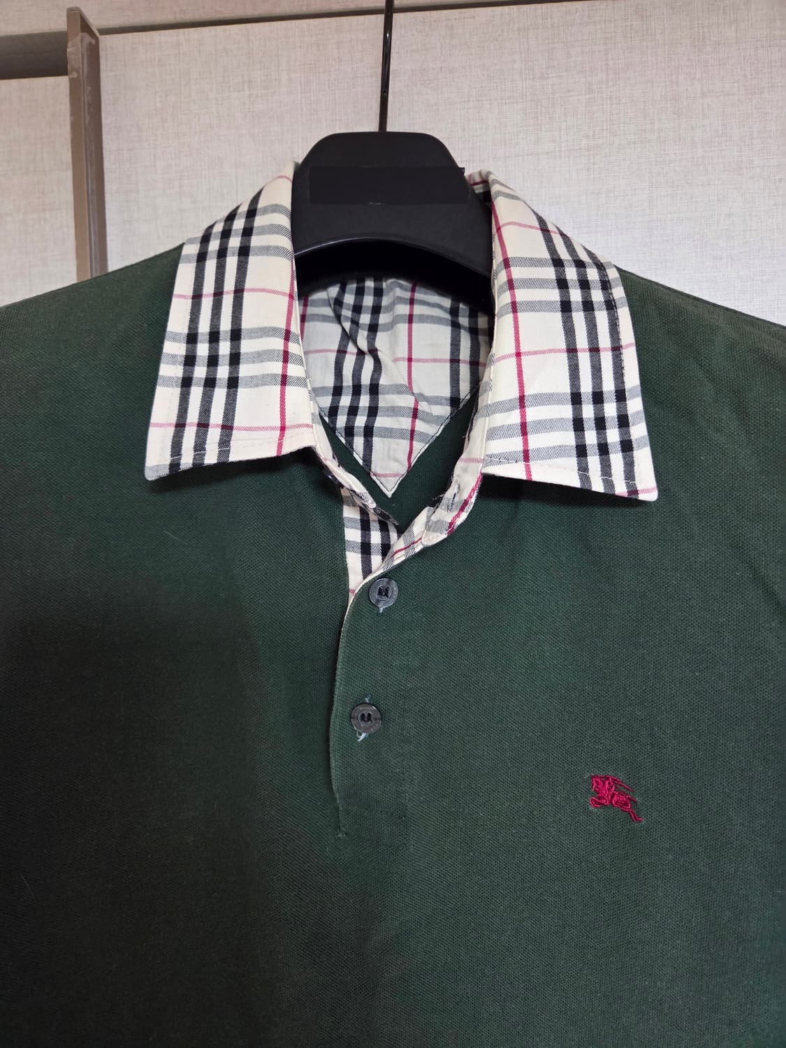 버버리 카라 반팔 티셔츠 XL 상품이미지2