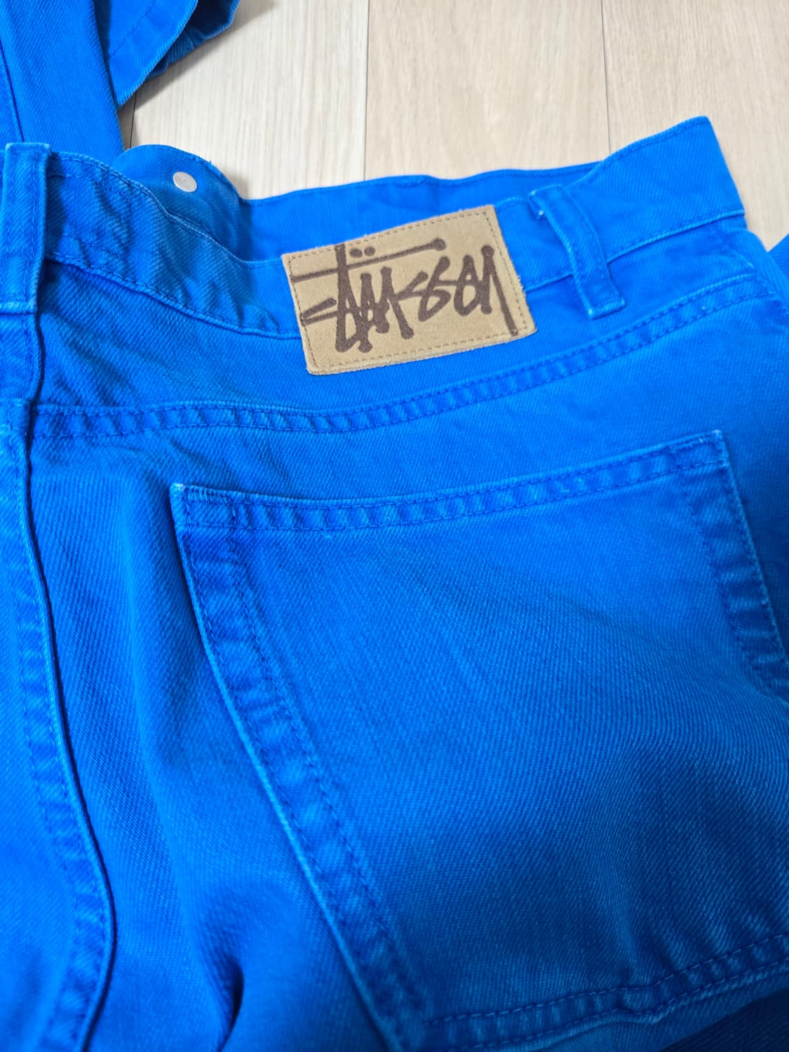 스투시 블루 데님 상품이미지3