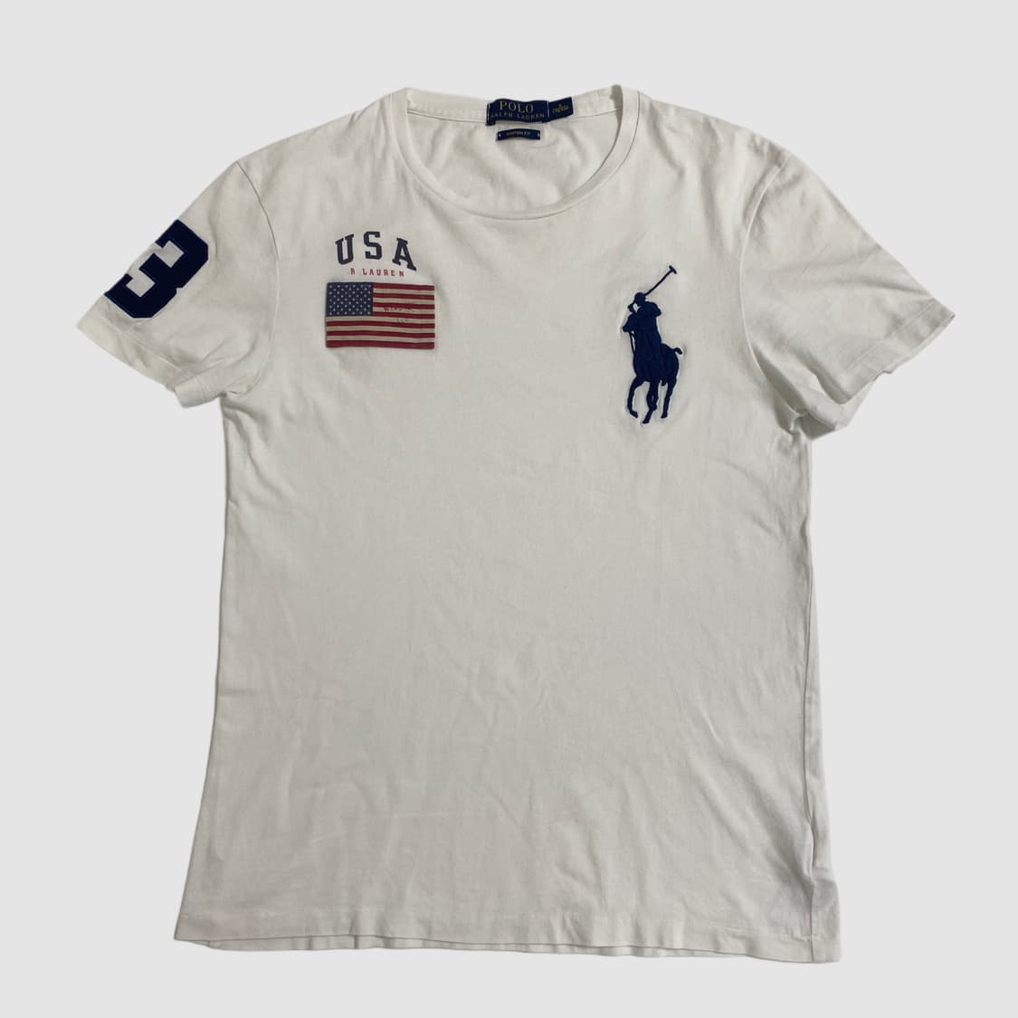 폴로 빅포니 usa 성조기 반팔 상품이미지2