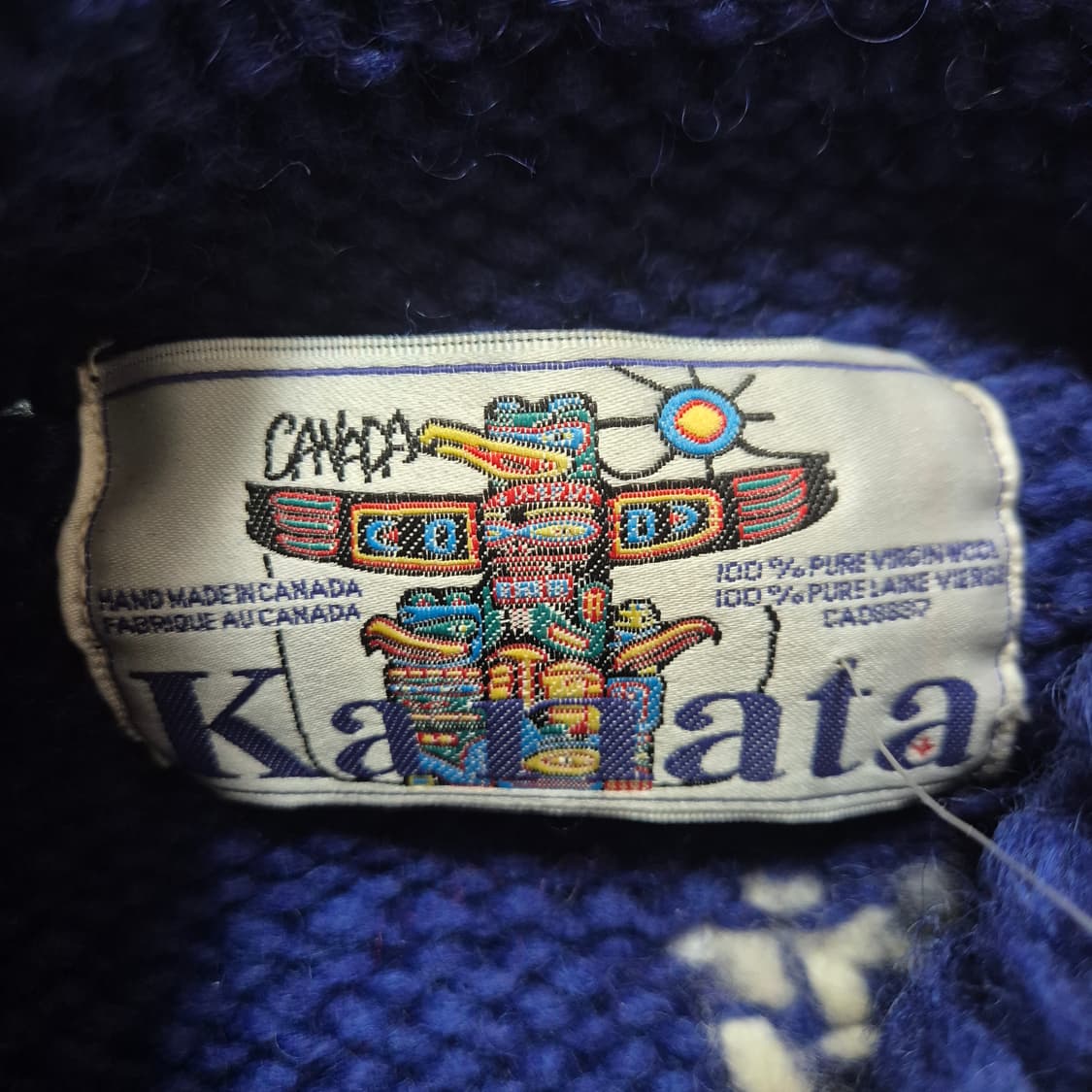 KANATA 카나타 캐나다 스키 패턴 코위찬 새상품 40사이즈 상품이미지5