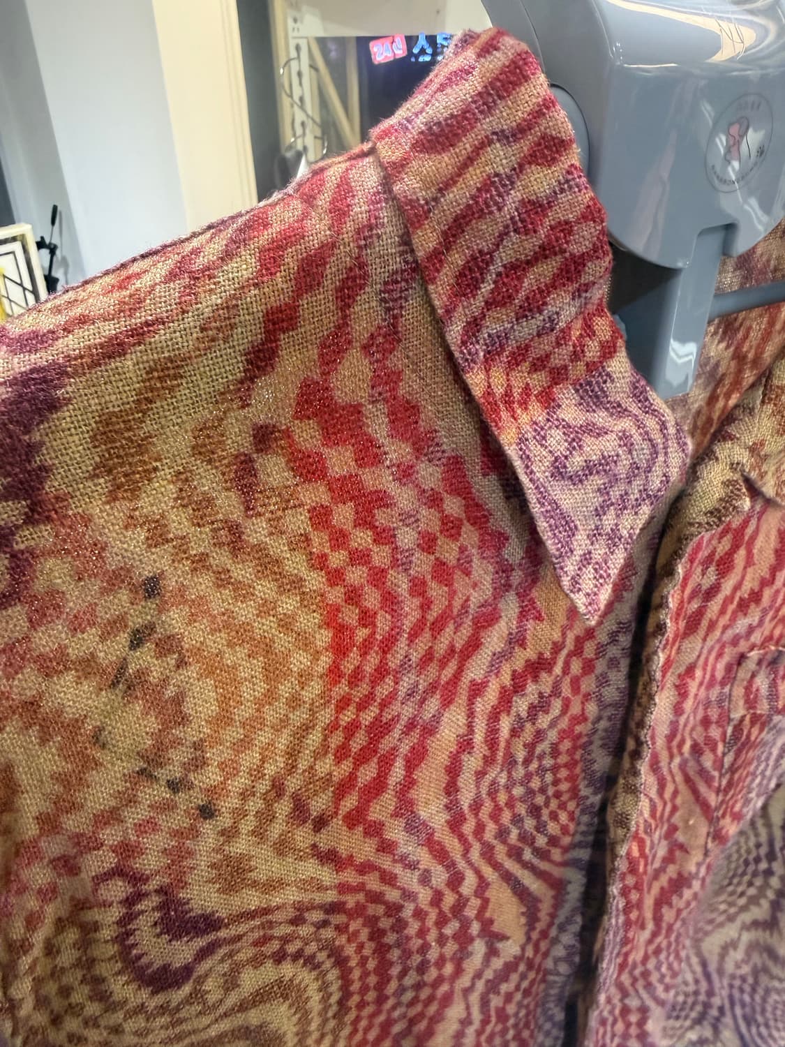 아워레가시 패턴 셔츠  상품이미지3