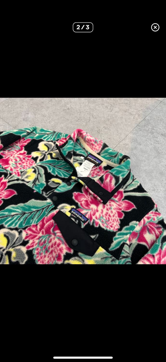 파타고니아 꽃무늬 신칠라 희귀템 재당근 상품이미지2