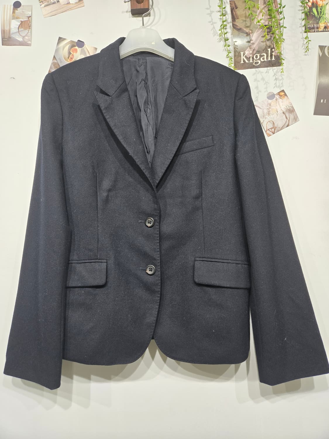 마가렛 호웰 울 블랙 여성 자켓 블레이저 상품이미지3