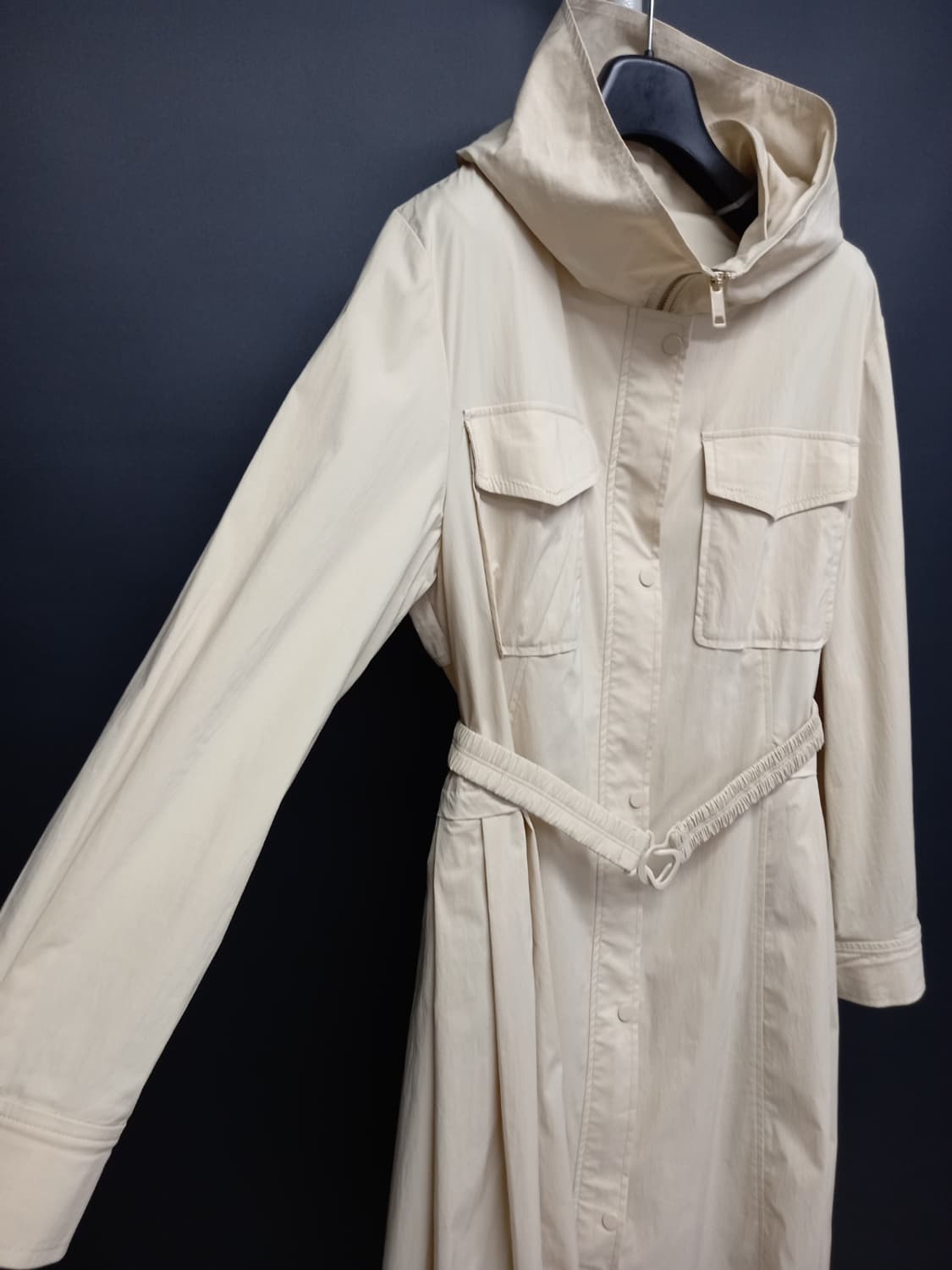 새 에고이스트 춘추 홀겹 트렌치코트 66.77 상품이미지4