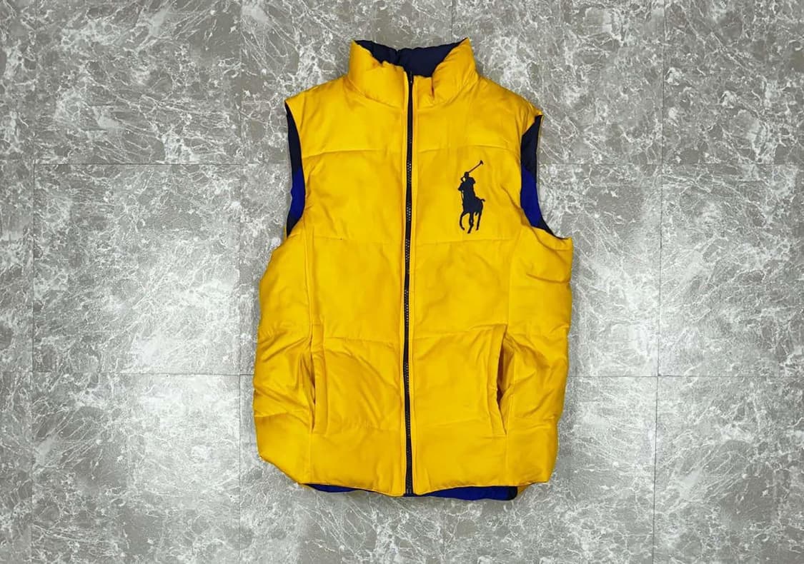 폴로 랄프로렌 빅포니 리버서블 양면 패딩 베스트 우먼 패딩조끼(L) 상품이미지4