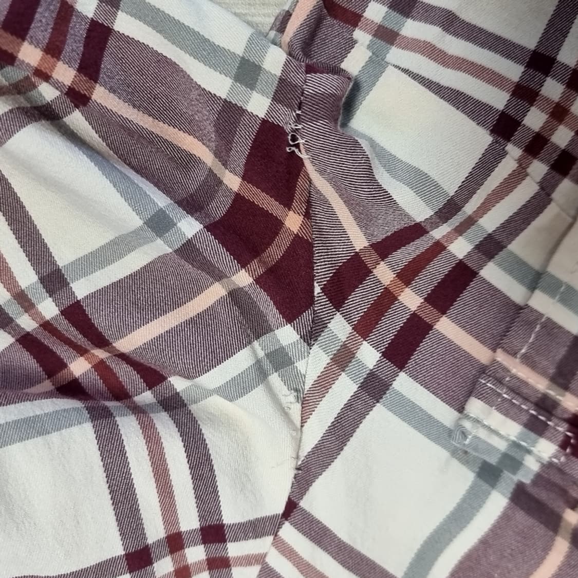 빈티지 닥스 90년대 체크 셔츠 남방 긴팔(100-105) 상품이미지9