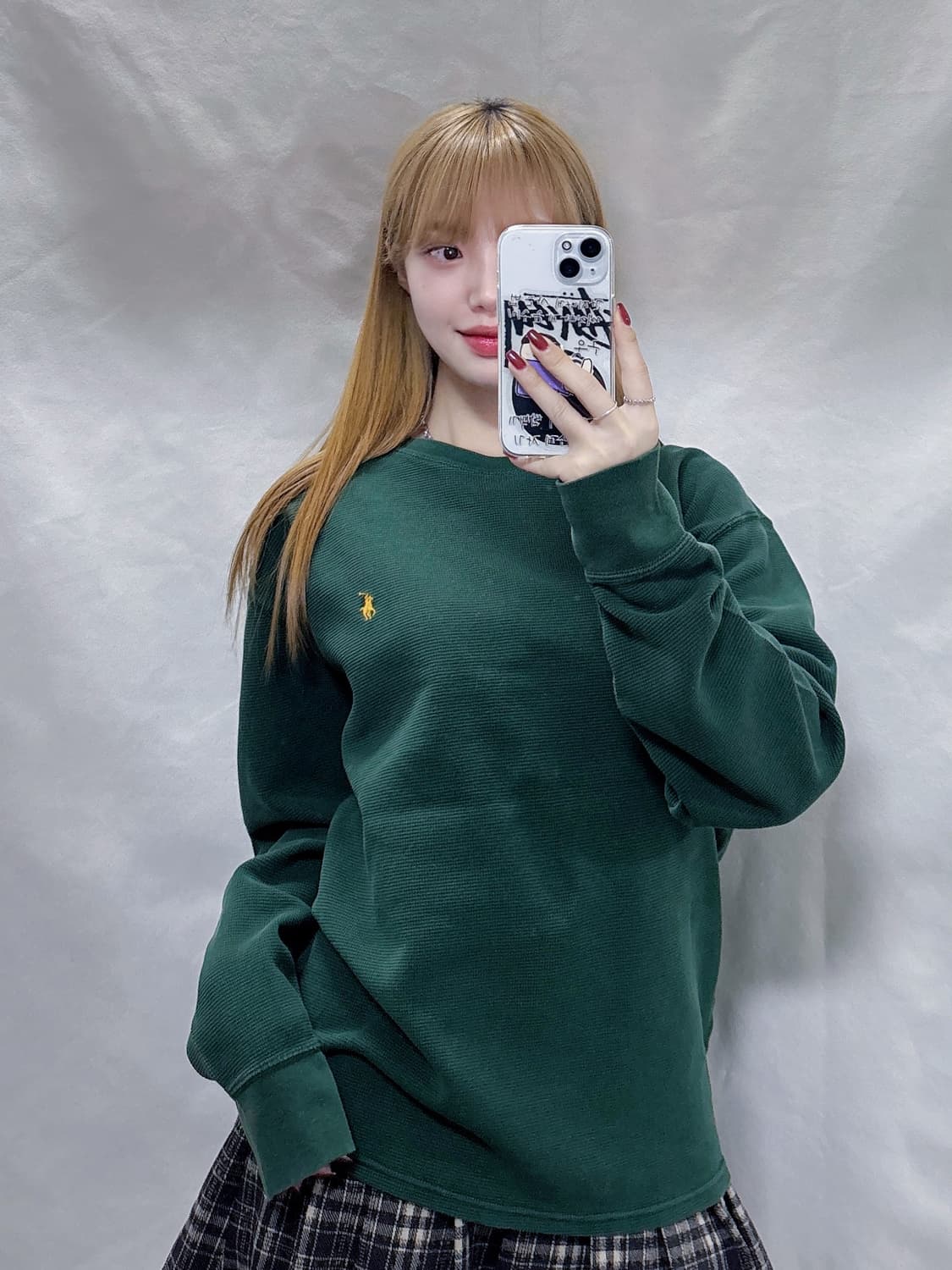 폴로 랄프로렌 그린 포니 니트 슬리브  상품이미지1