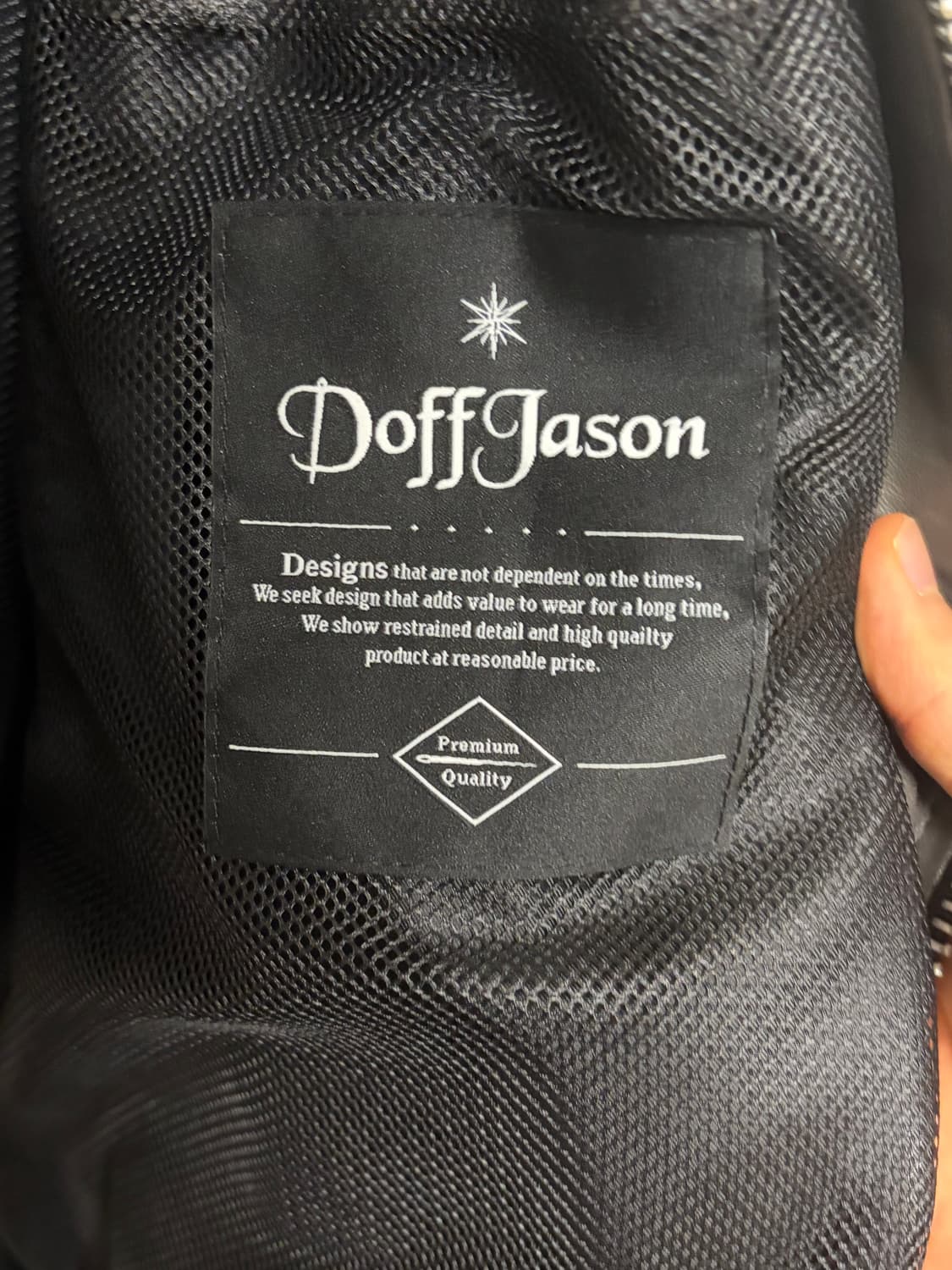 도프제이슨 레더 자켓 상품이미지3