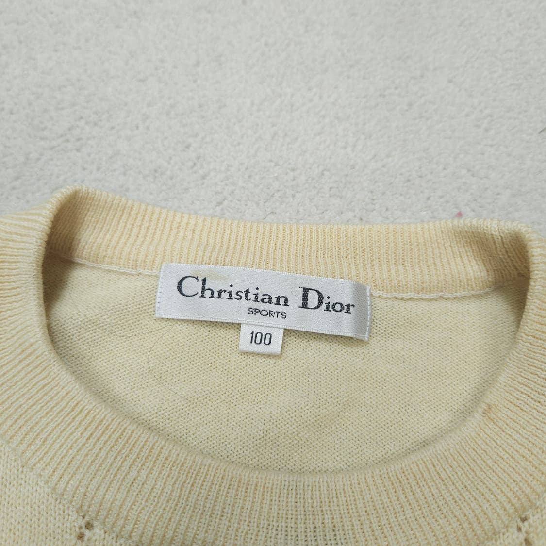 90s 크리스찬 디올 스포츠 울 니트 100 상품이미지4