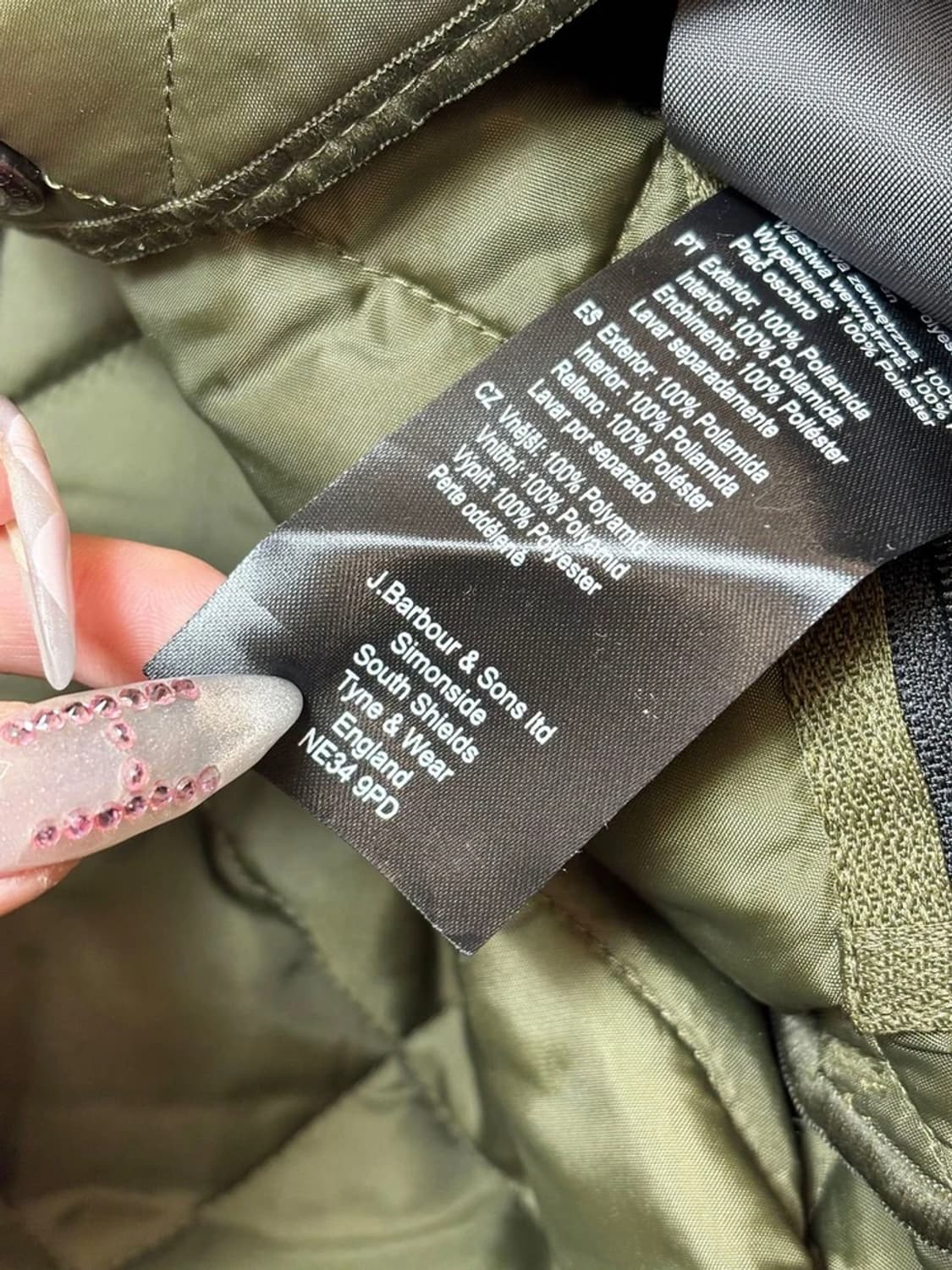 바버 Barbour 헤리티지 리데스데일 퀼티드 자켓 PN6583 상품이미지9