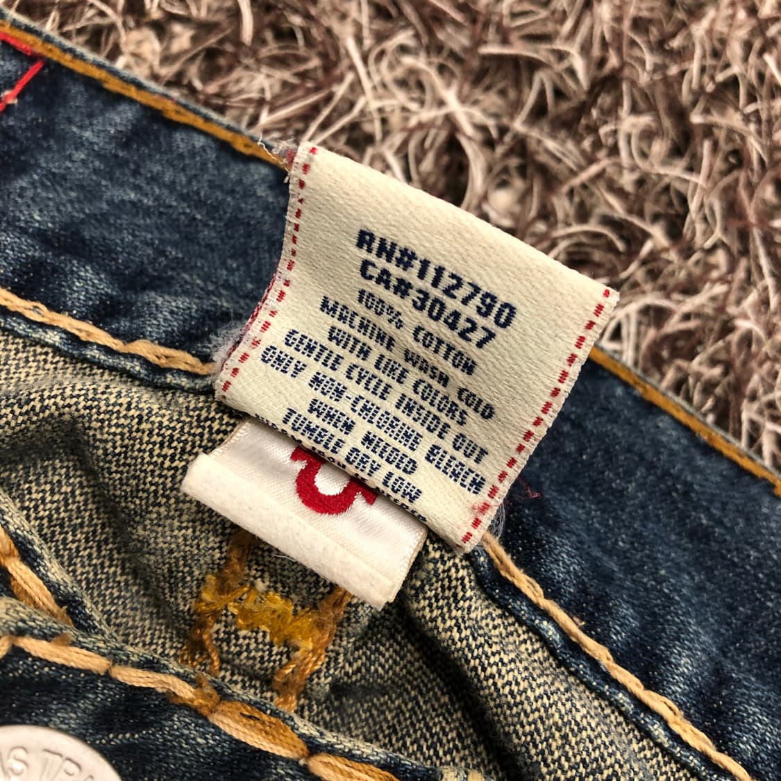 트루릴리전 Joey Super T 조이 슈퍼 티 부츠컷 데님 팬츠 상품이미지8