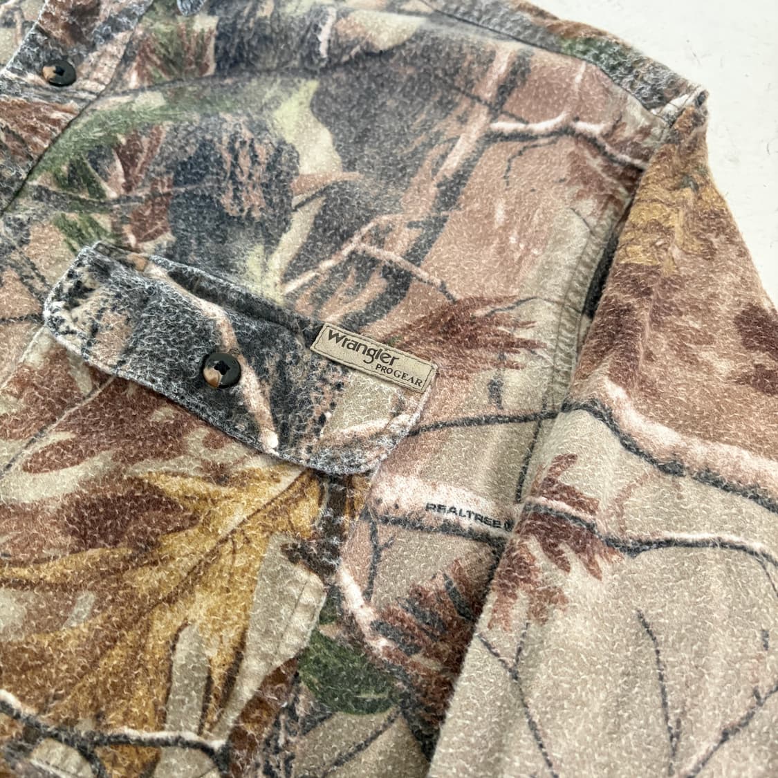 랭글러 PRO GEAR 빈티지 리얼트리 워크셔츠 XL 상품이미지4