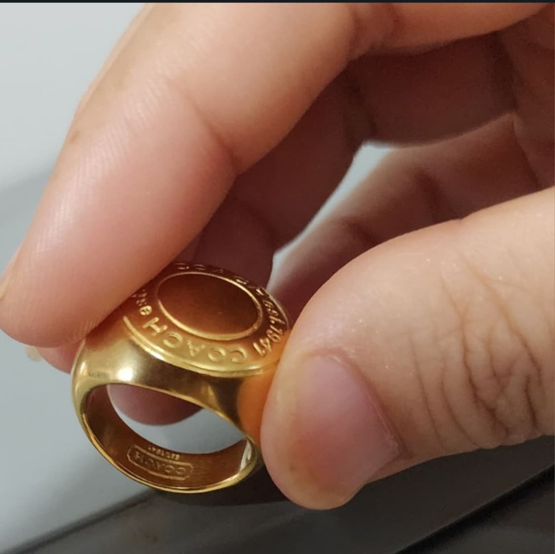 정품 코치 시그니처 귀걸이 및 반지 세트 상품이미지7