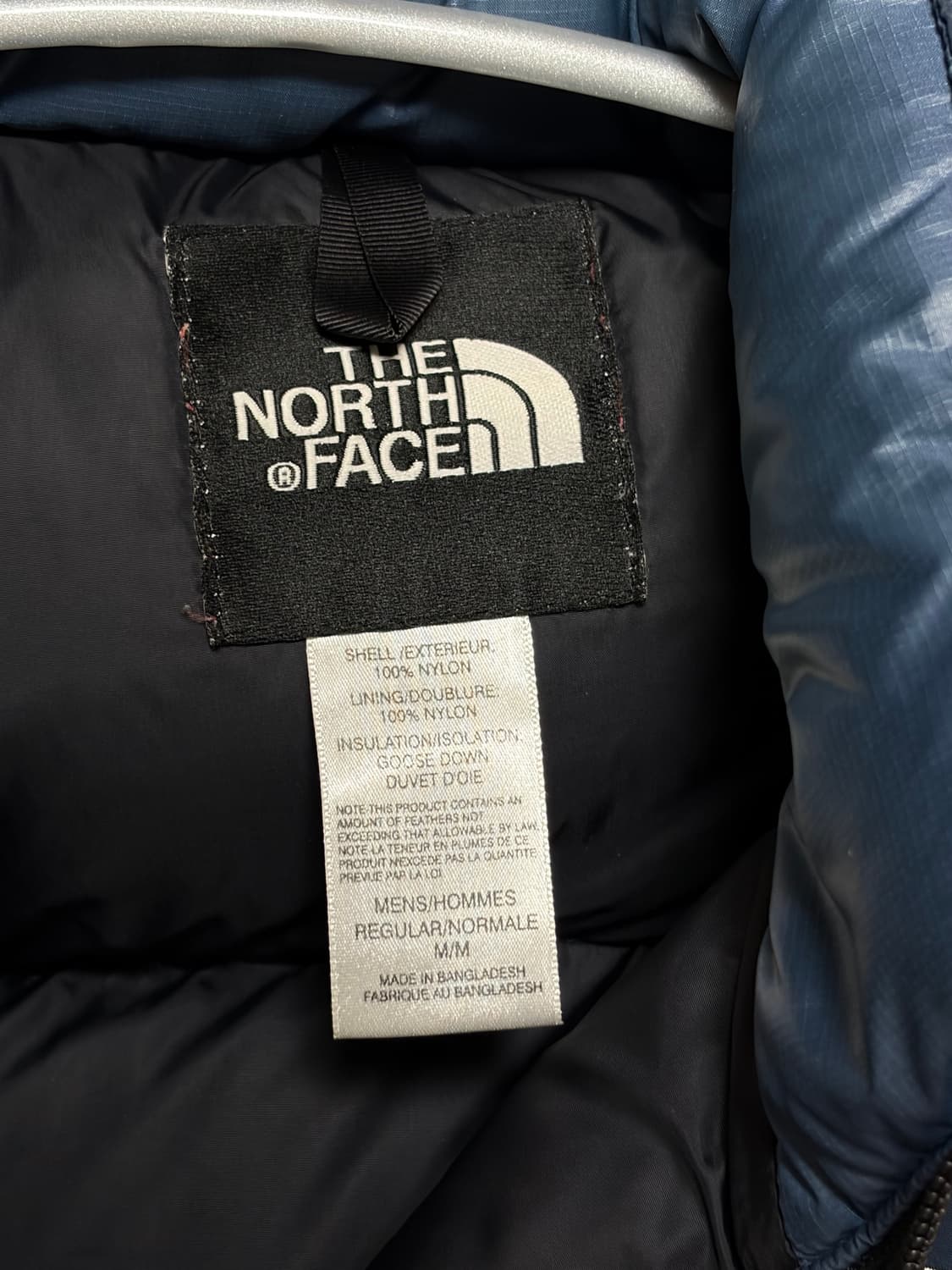 [M] 노스페이스 눕시 센터 로고 블루 네이비 (국내 L) 상품이미지6