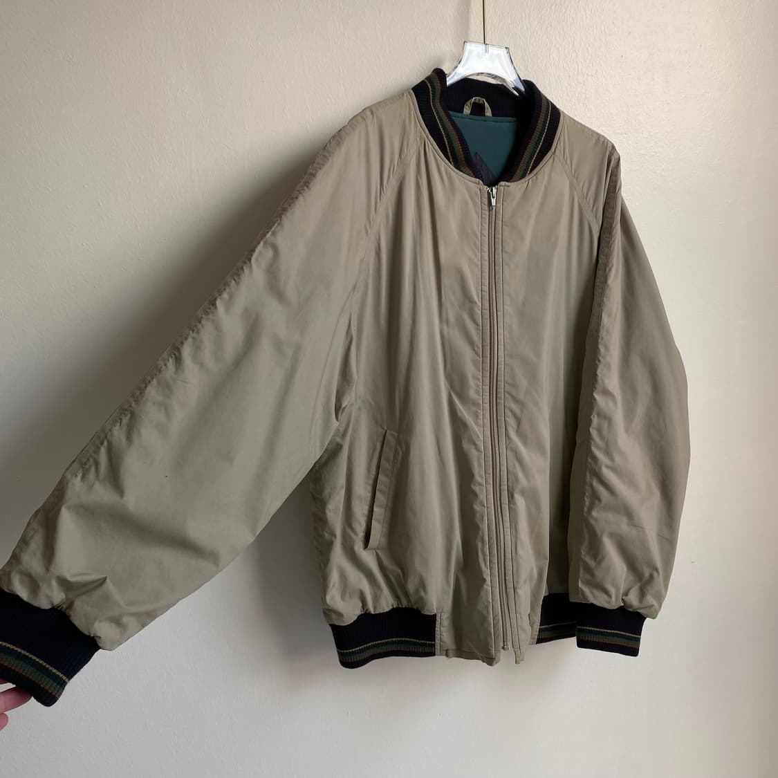 🌊80-90 old burberrys bomber jacket 상품이미지3