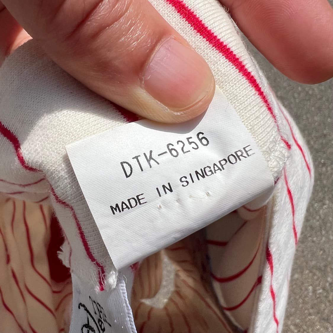 90‘s Roger Rabbit 코튼 베이스볼 저지 상품이미지10