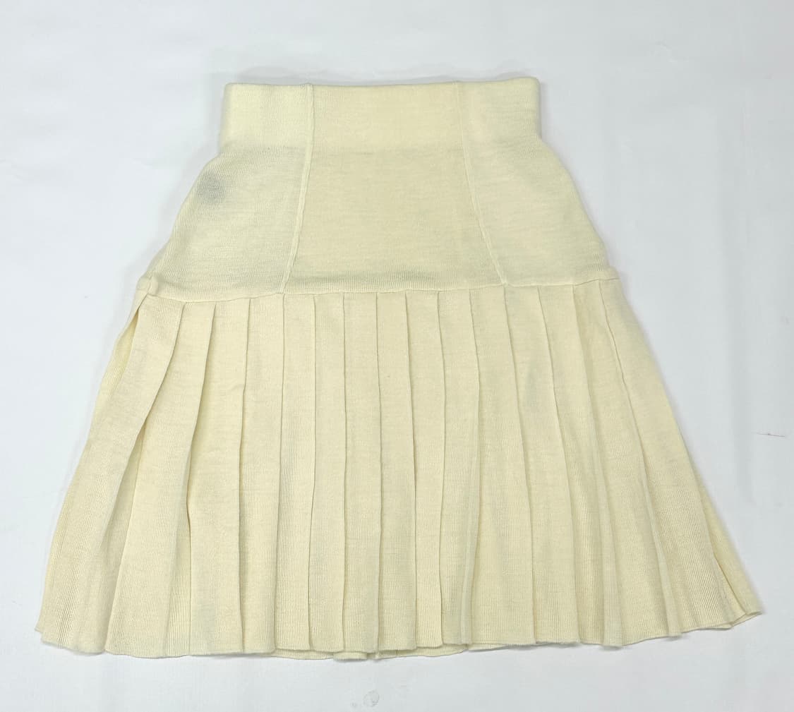 찰랑 니트 테니스 레이어드 미니 스커트 히메갸루 오네갸루 러블리 로맨틱 상품이미지4