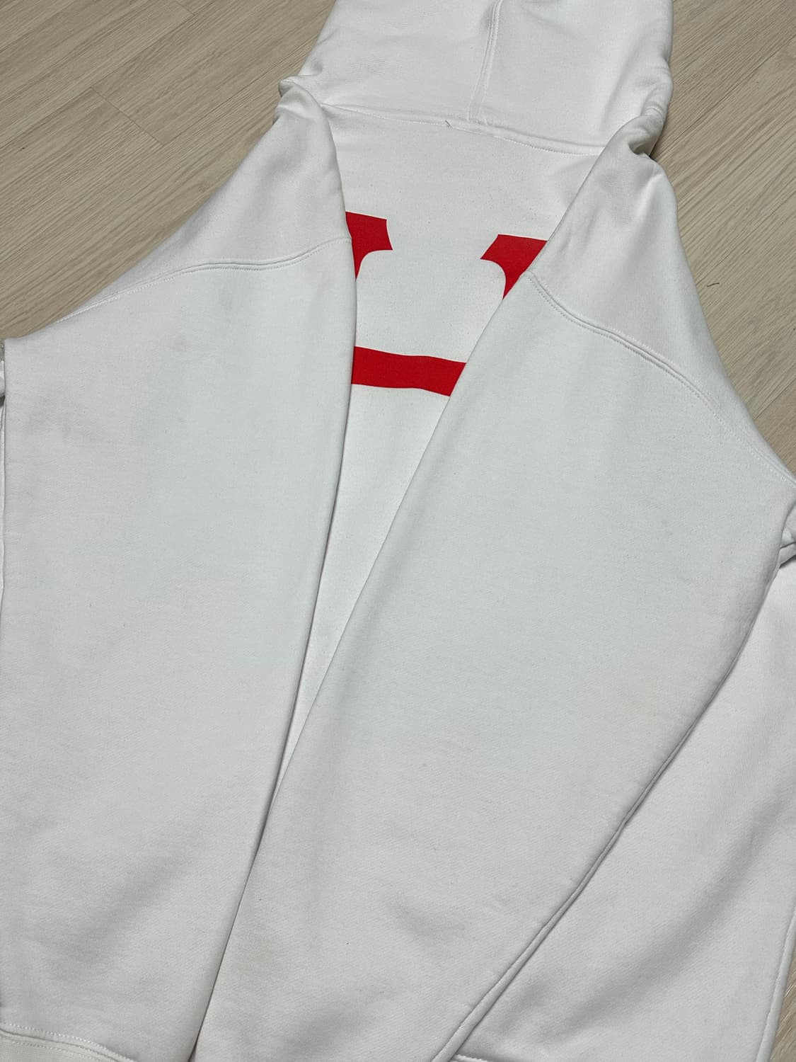 허프 HUF X 트레셔 빅로고 후드티 화이트 상품이미지8