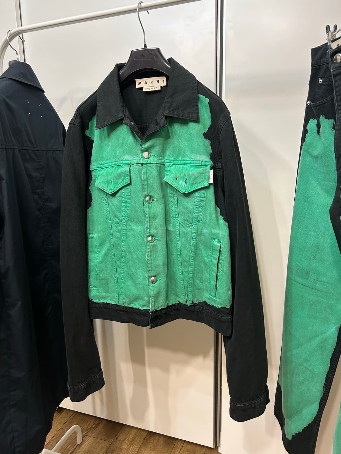 마르니 블리치드 데님 자켓 상품이미지2