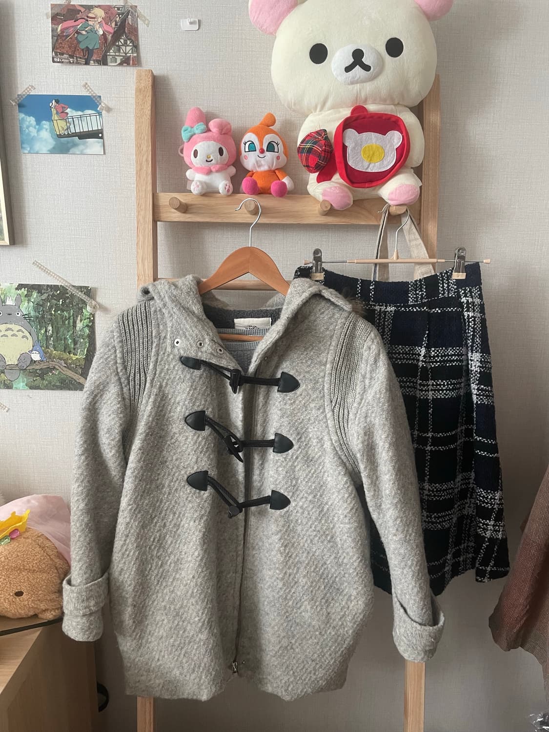 모리걸 빈티지 그레이 떡코 set🩶❄️ 상품이미지1