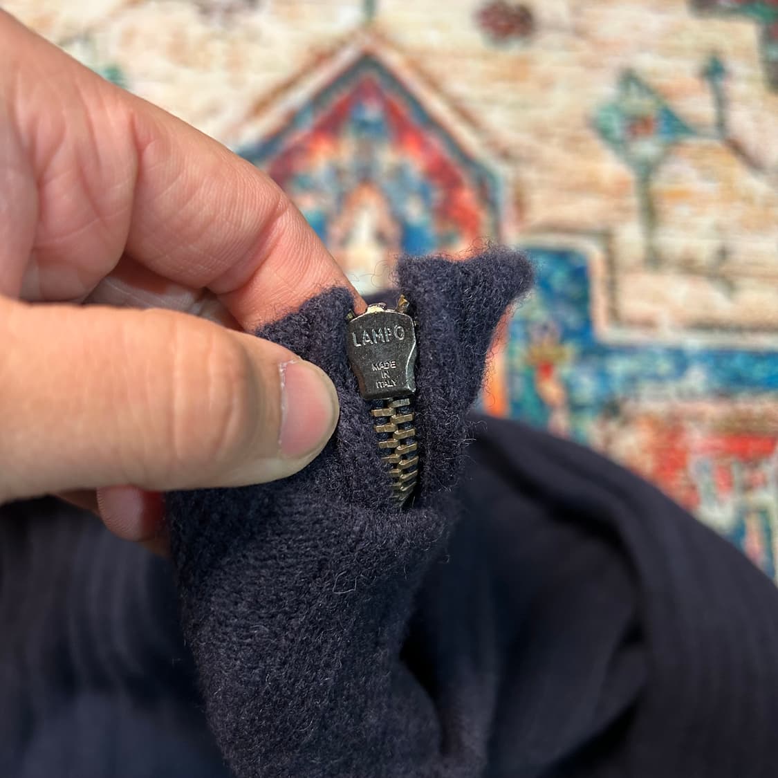 [M] 아르마니 꼴레지오니 니트 집업 상품이미지3