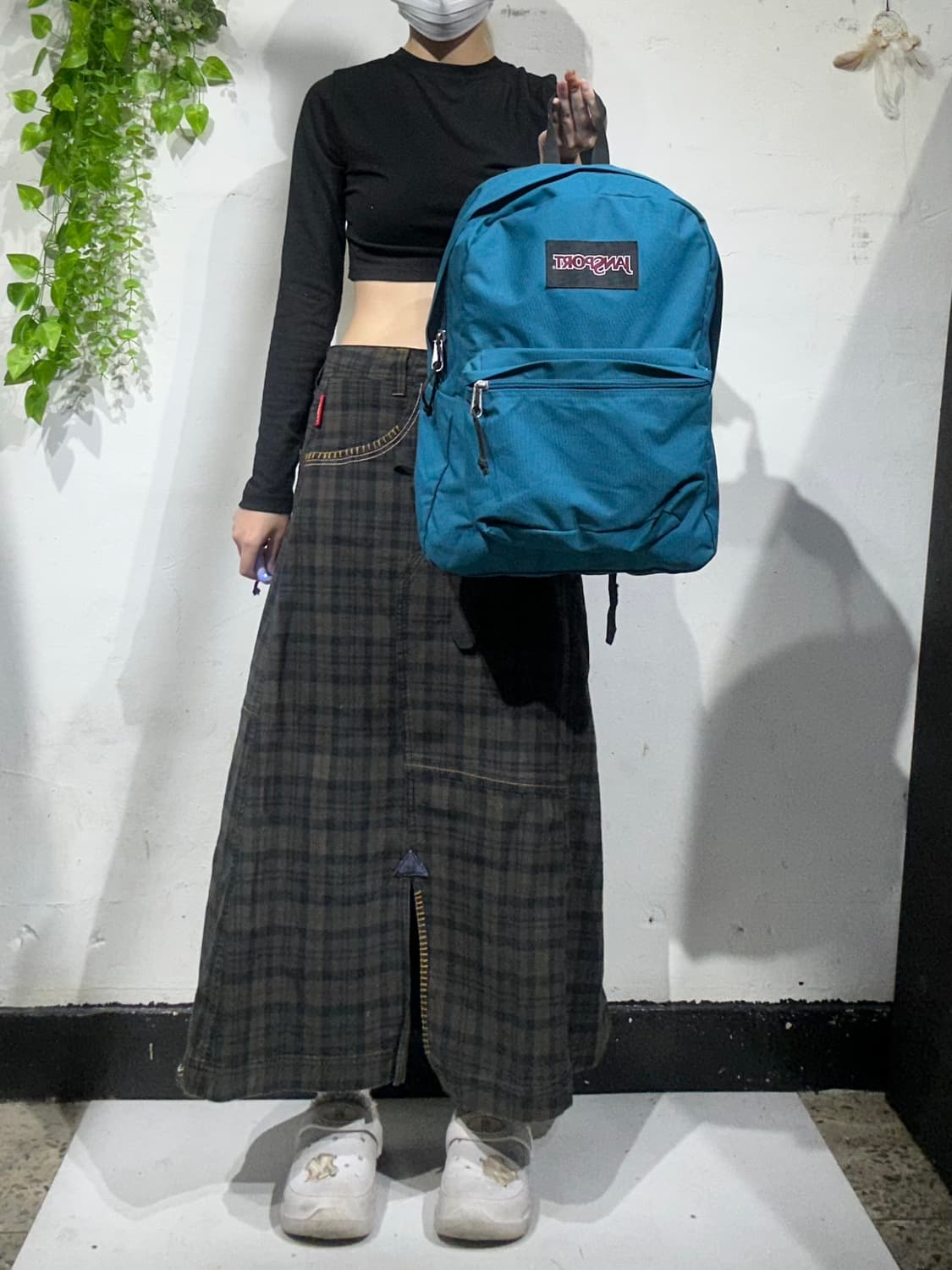 잔스포츠 블루 백팩 가방 상품이미지2