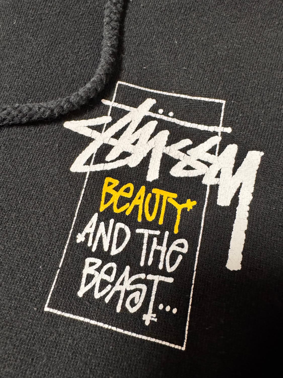 스투시 19ss 미녀와 야수 후드 상품이미지3