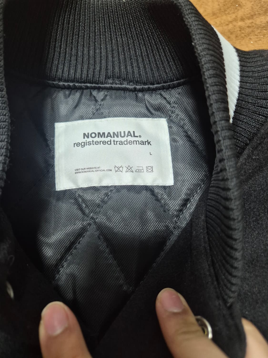 노메뉴얼(NM) 바시티 자켓 상품이미지4