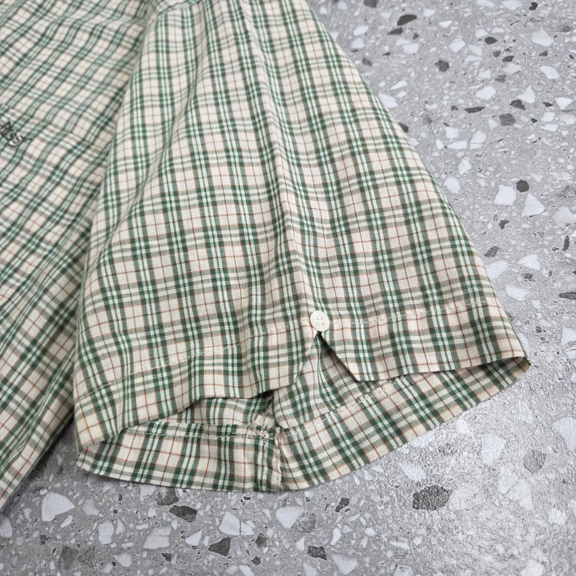 90s Vintage Stussy Plaid Shirts 스투시 셔츠 상품이미지6