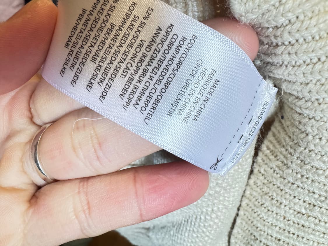 폴로 니트 가디건 m 상품이미지4