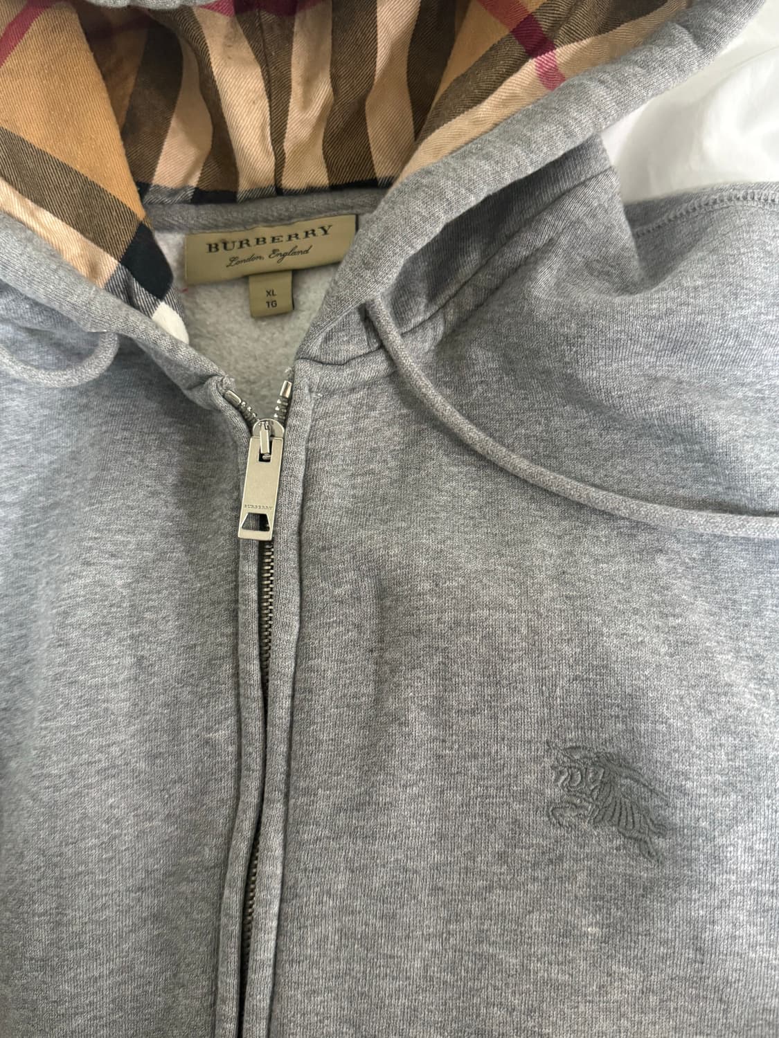 버버리 후드집업 XL 상품이미지2