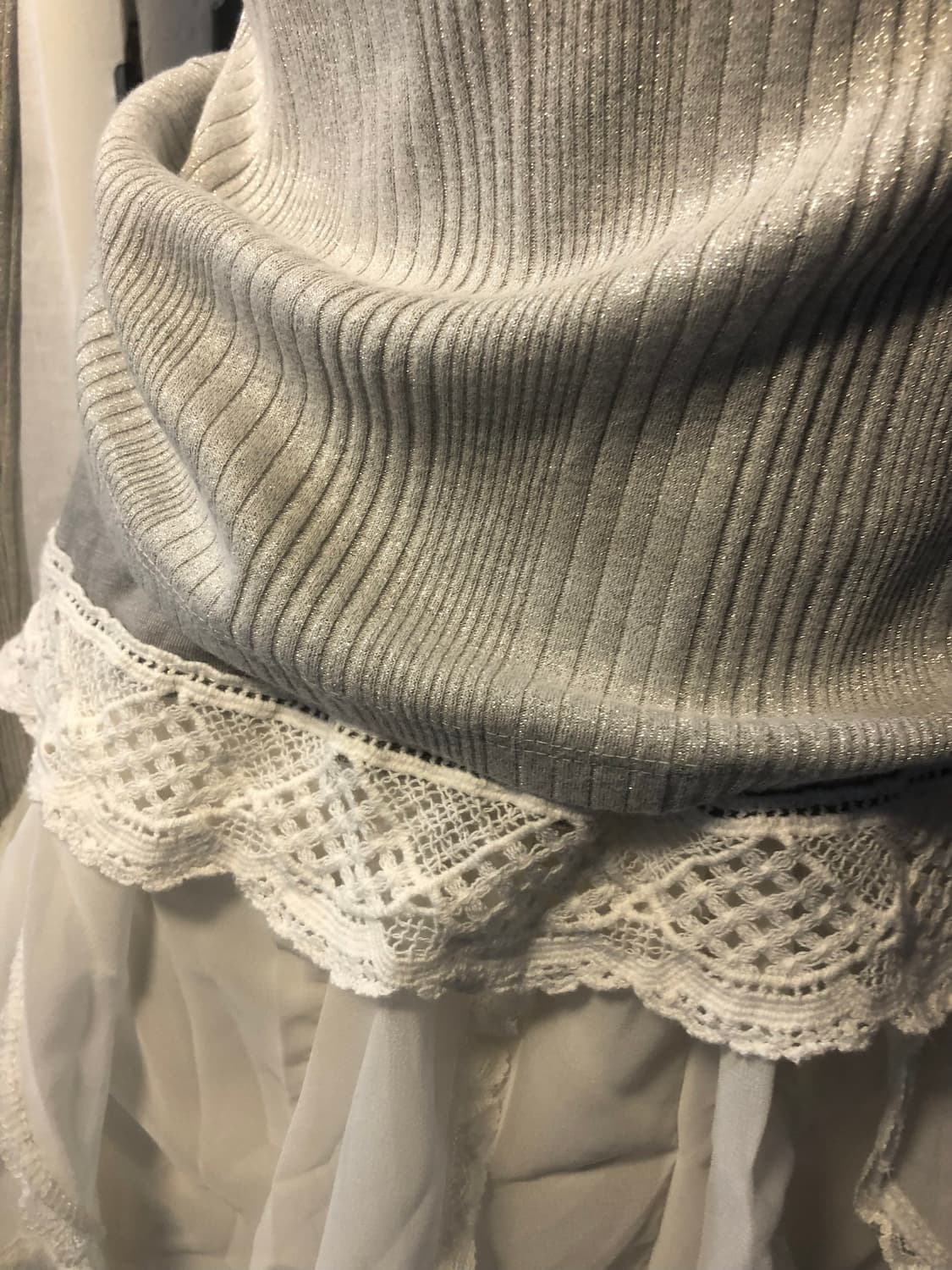 silver fairy lace top 상품이미지4