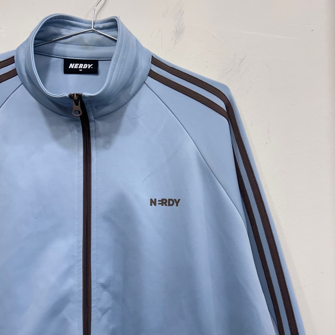 널디 래글런 사이드 스트링 오버핏 트랙 져지 상품이미지1