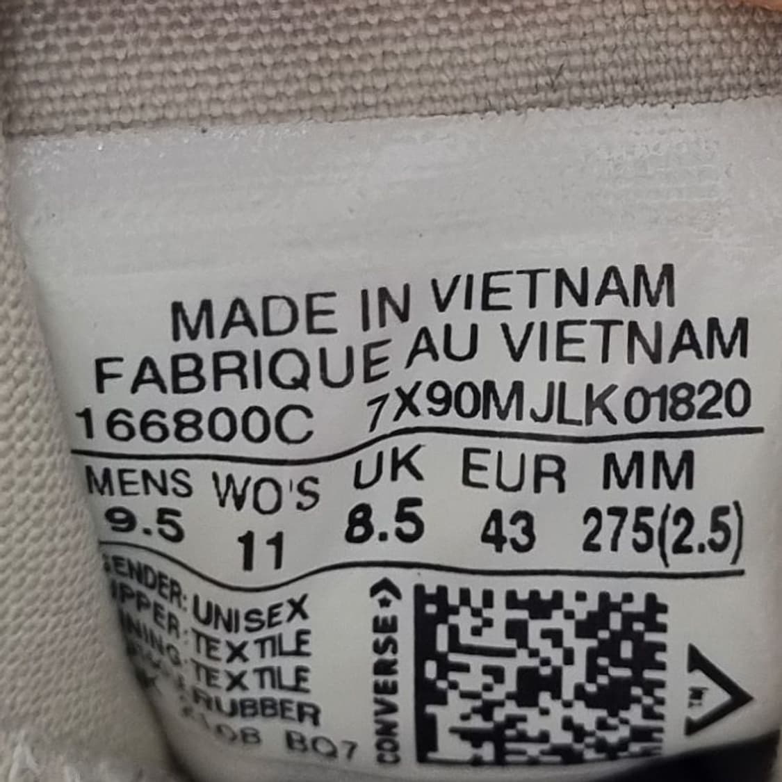 컨버스 런스타 하이크 블랙 남성하이탑275. 상품이미지6