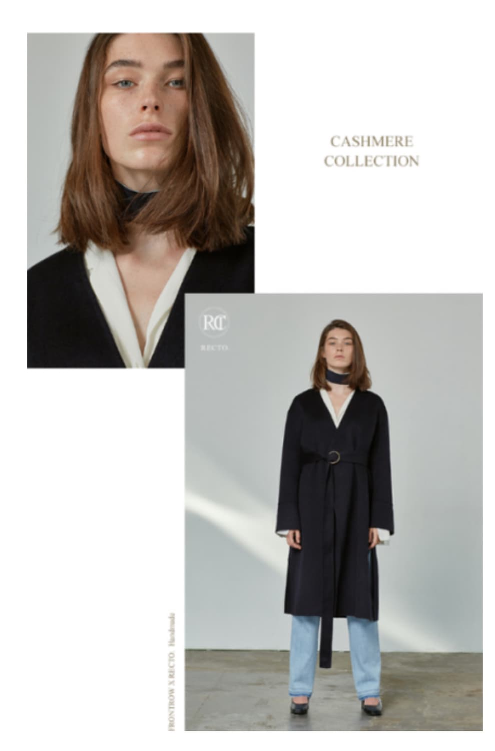 렉토 캐시미어 코트 상품이미지3