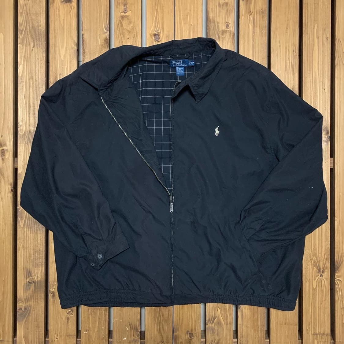 폴로 랄프로렌 바이스윙 블루종자켓 블랙 5XL 상품이미지2