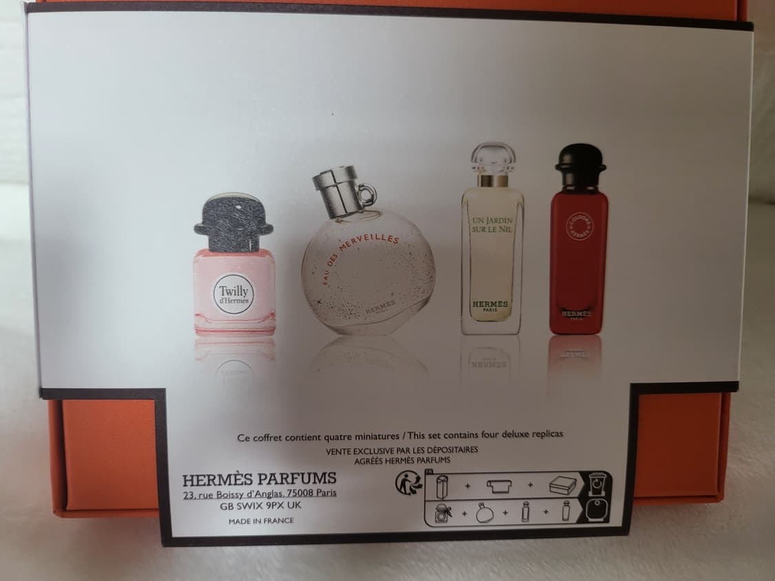 새상 면세점 에르메스 디스커버리 미니 향수 4종 세트 상품이미지5