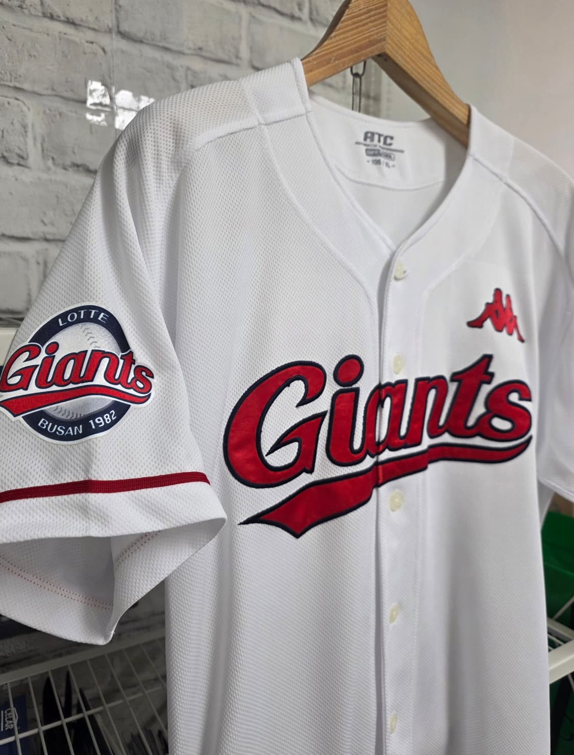 롯데자이언츠 카파 어센틱 홈유니폼  XL 105 노마킹 MN20 상품이미지3