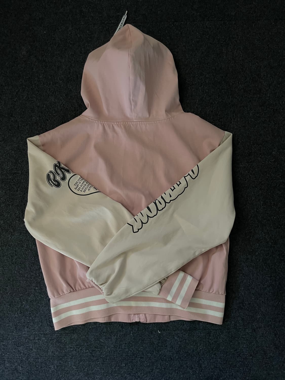 핑크 베이스볼 자켓 상품이미지2