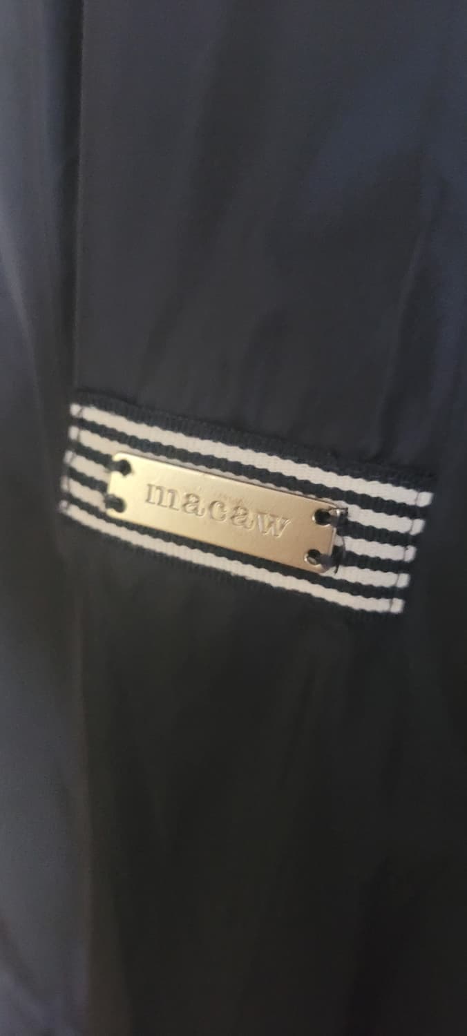 👠여성66사이즈👠macaw 골프브랜드 네이비 바람막이 상품이미지5