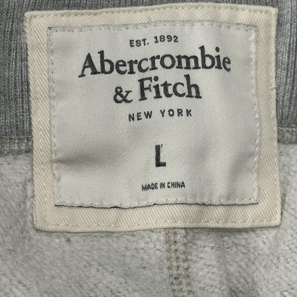 아베크롬비 뉴욕 피치 그레이 츄리닝바지 (L) 상품이미지5