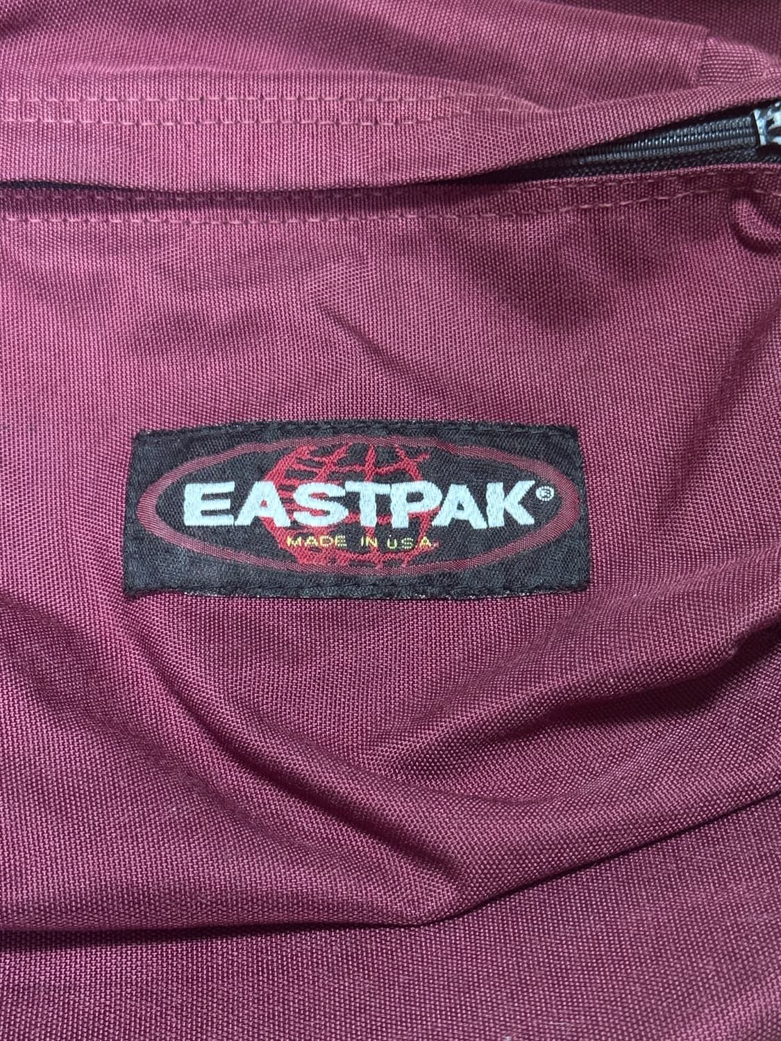  (바배) 80s USA 빈티지 이스트팩 버건디 상품이미지4