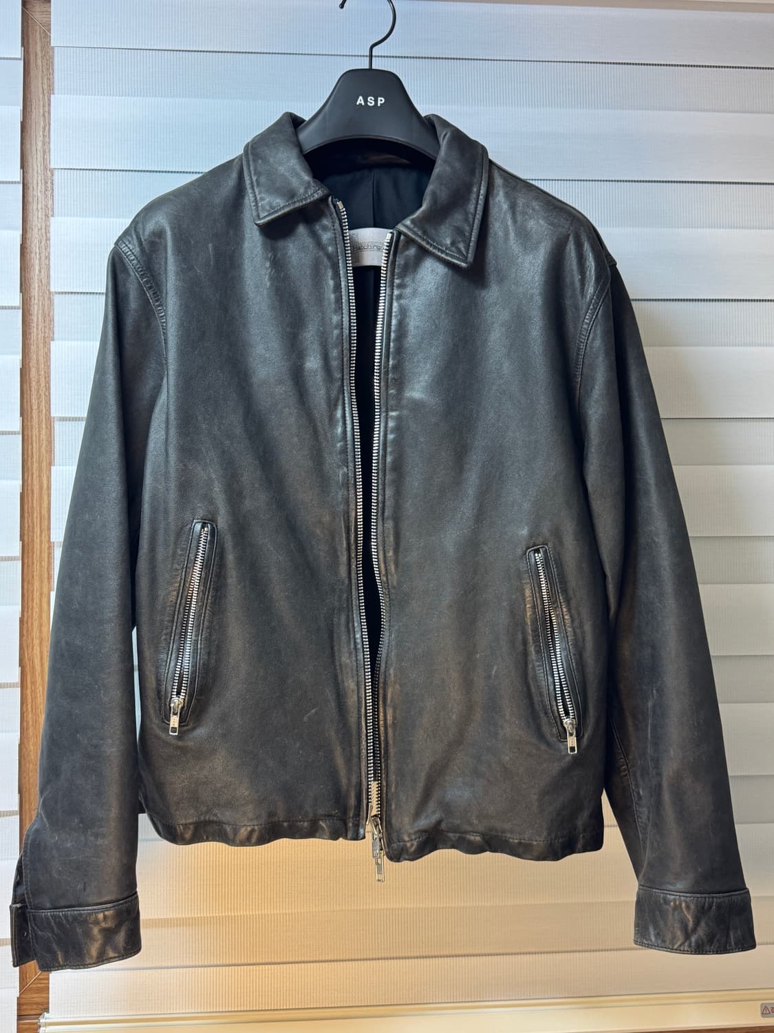 해칭룸 vtg 레더 자켓 2 상품이미지2