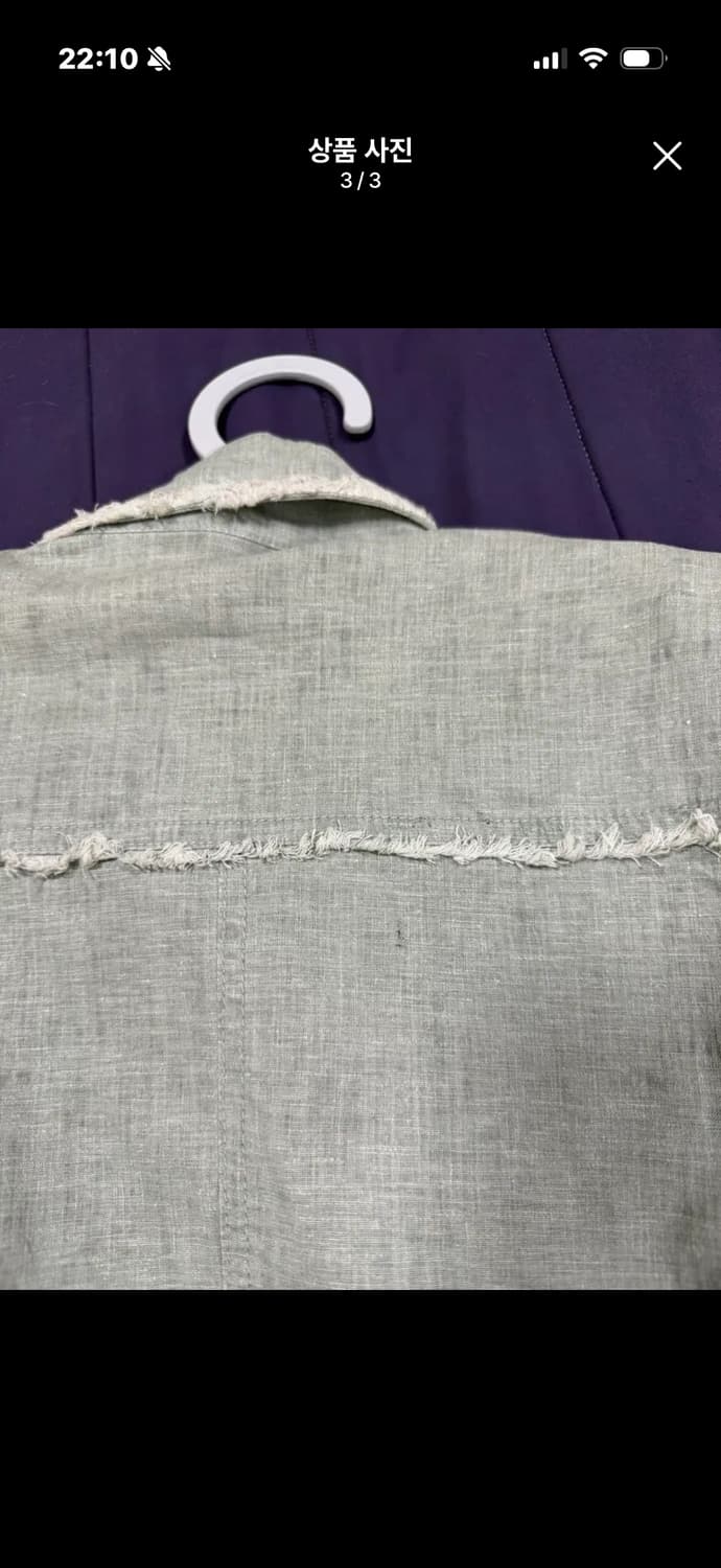 빈티지 데님 자켓 상품이미지3