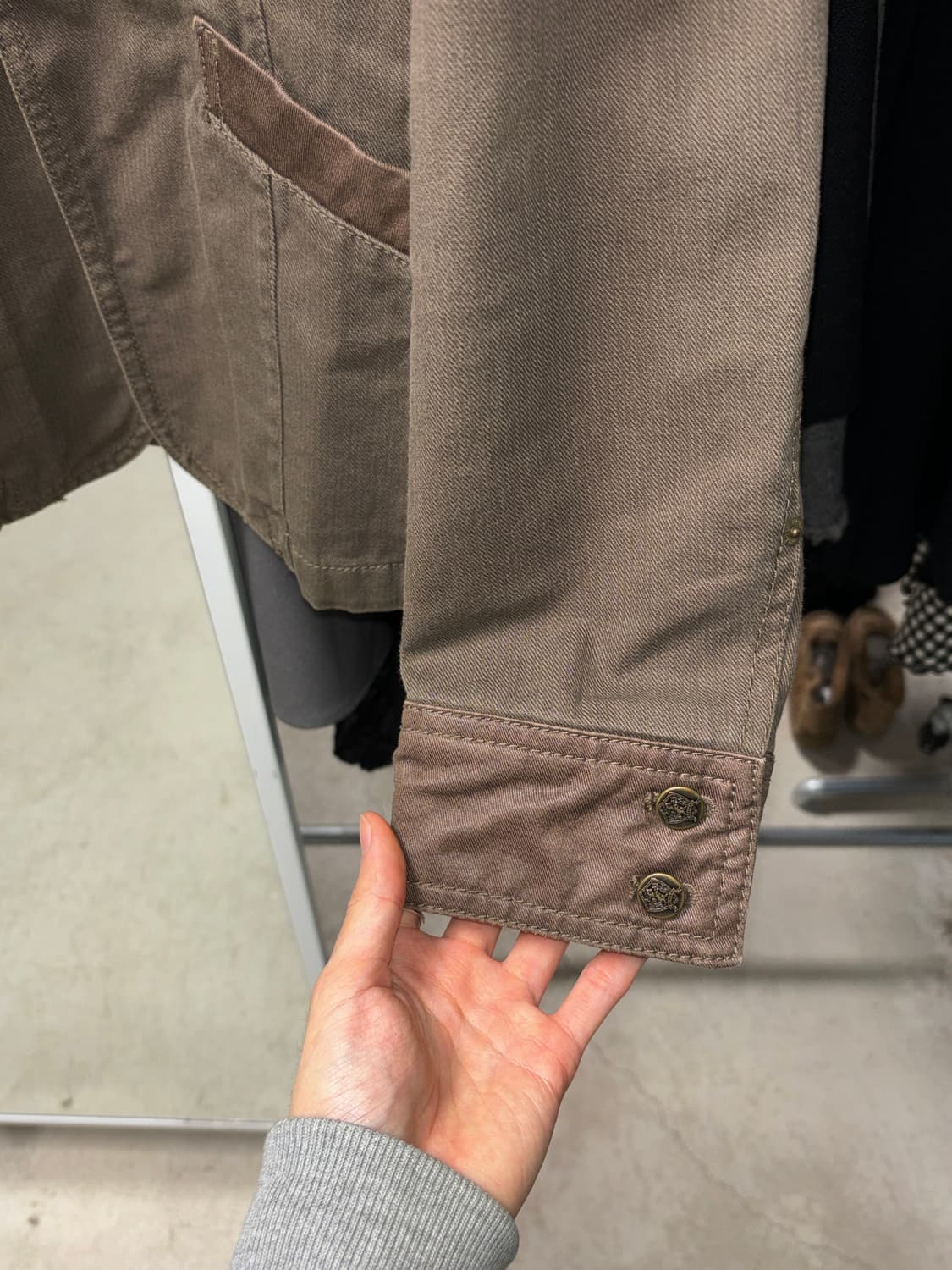 모르간 밀리터리 자켓 상품이미지6