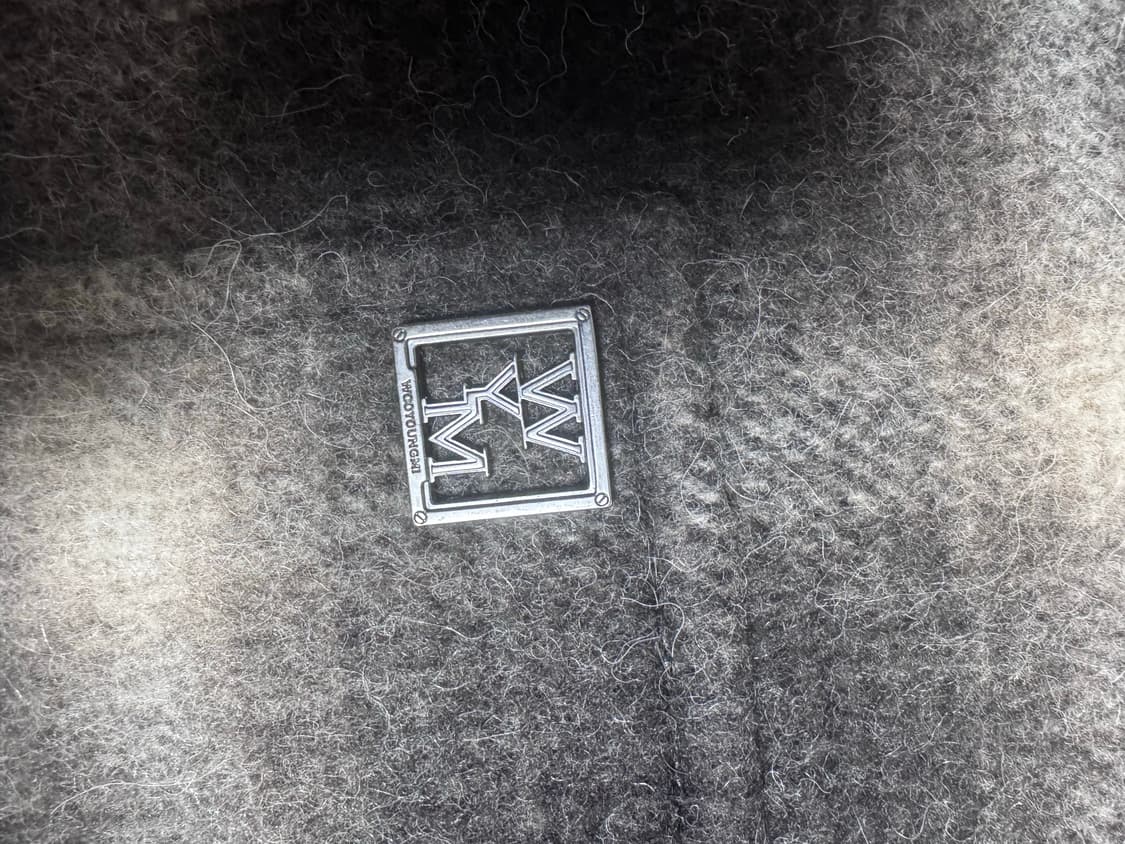 우영미 옴브레 체크 자켓 상품이미지4