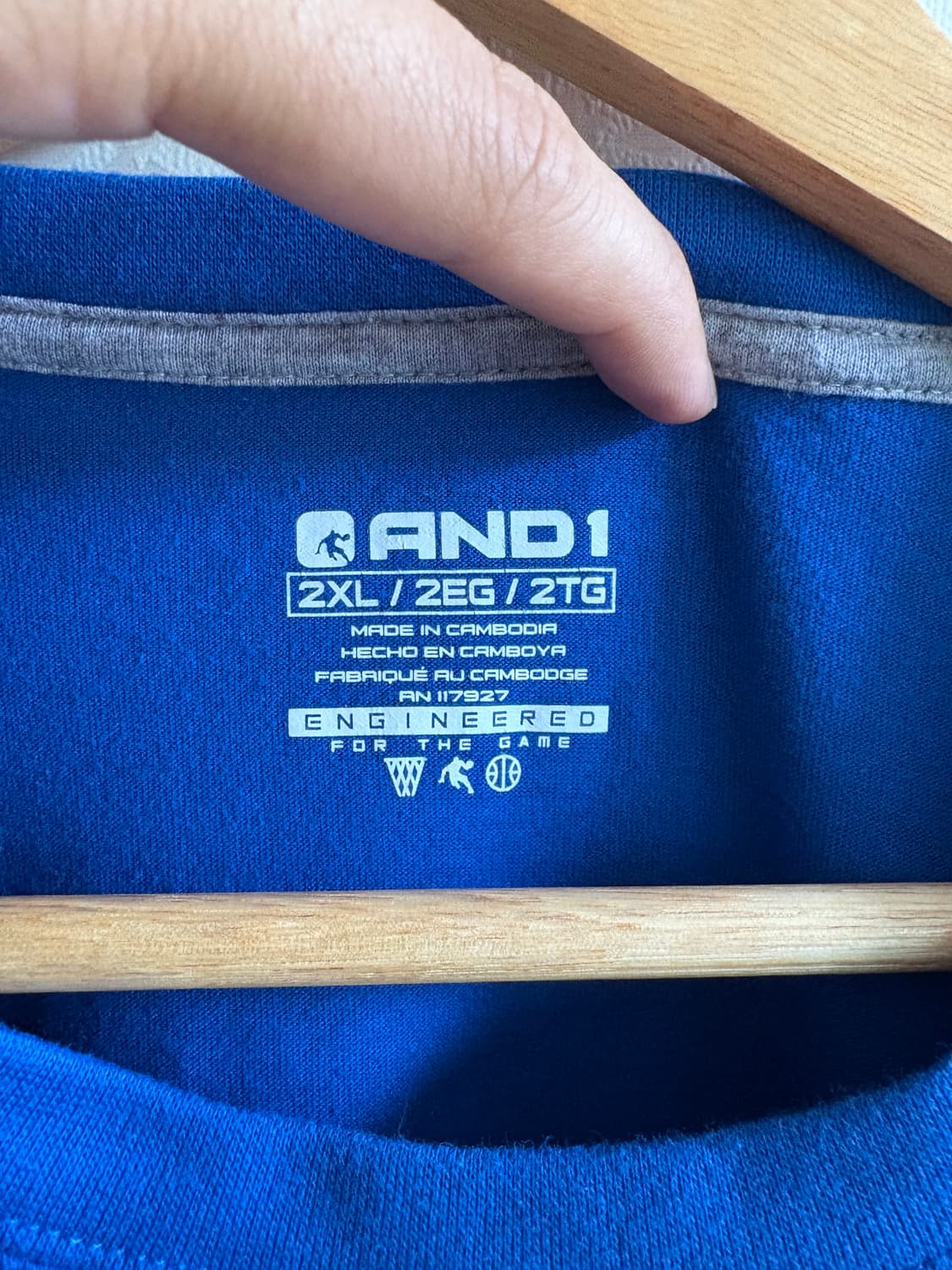 조던스타일 빈티지 그래픽 티셔츠 상품이미지3